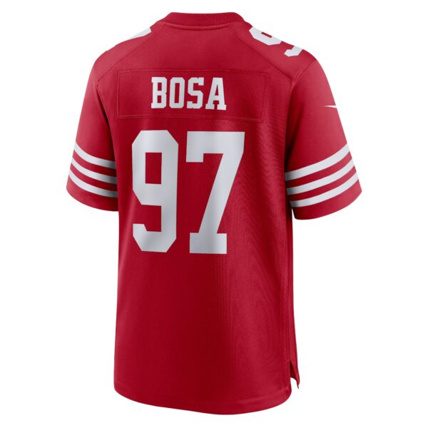 Men’s San Francisco 49ers Nick Bosa Nike Scarlet Player Game Jersey