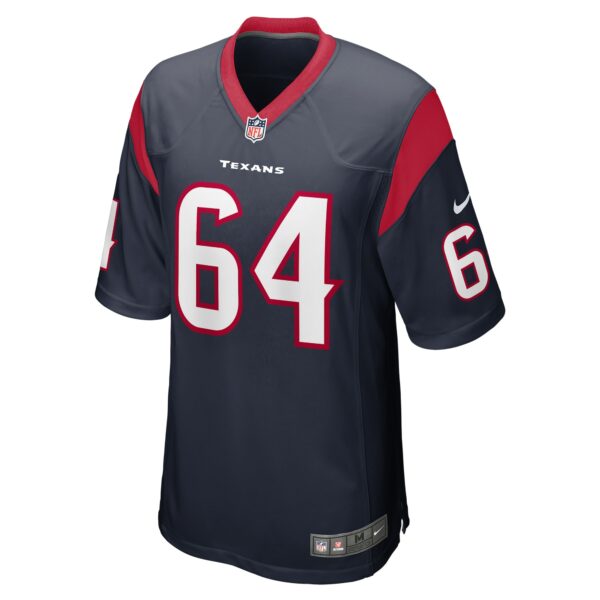 Men’s Houston Texans Nick Broeker Nike Navy Team Game Jersey