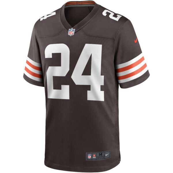 Men’s Cleveland Browns Nick Chubb Nike Brown Game Player Jersey