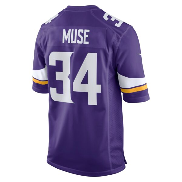 Men’s Minnesota Vikings Nick Muse Nike Purple Home Game Player Jersey