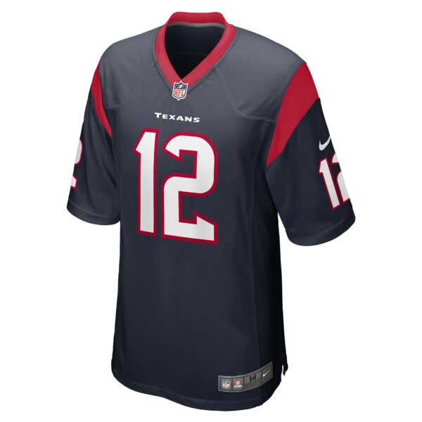 Men’s Houston Texans Nico Collins Nike Navy Game Jersey