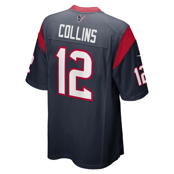 Men’s Houston Texans Nico Collins Nike Navy Game Jersey