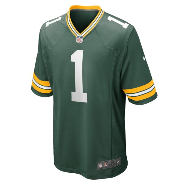 Men’s Green Bay Packers Number 1 Dad Nike Green Game Jersey