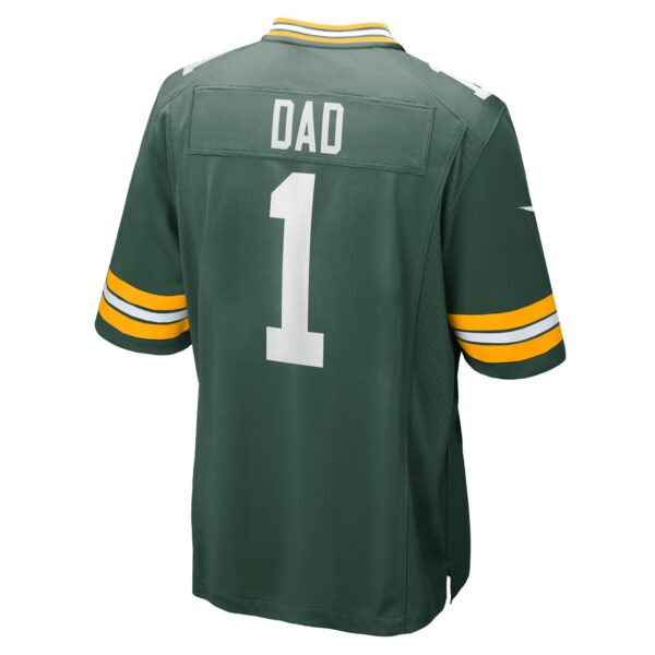 Men’s Green Bay Packers Number 1 Dad Nike Green Game Jersey