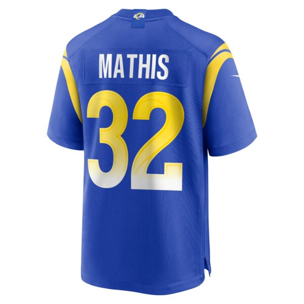 Men’s Los Angeles Rams Ochaun Mathis Nike Royal Home Game Jersey