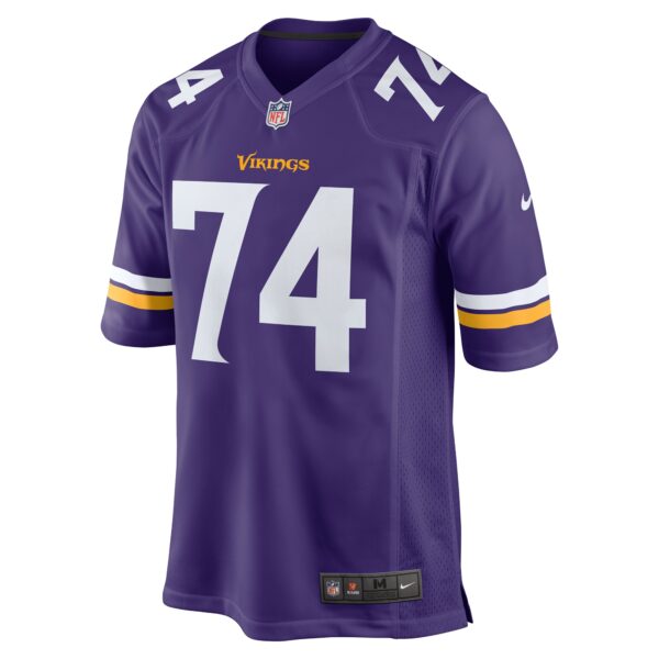 Men’s Minnesota Vikings Oli Udoh Nike Purple Game Jersey