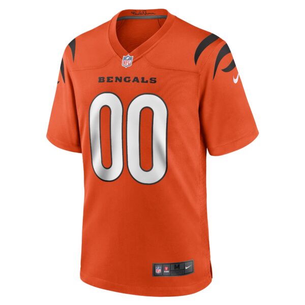 Men’s Cincinnati Bengals Nike Orange Alternate Game Custom Jersey