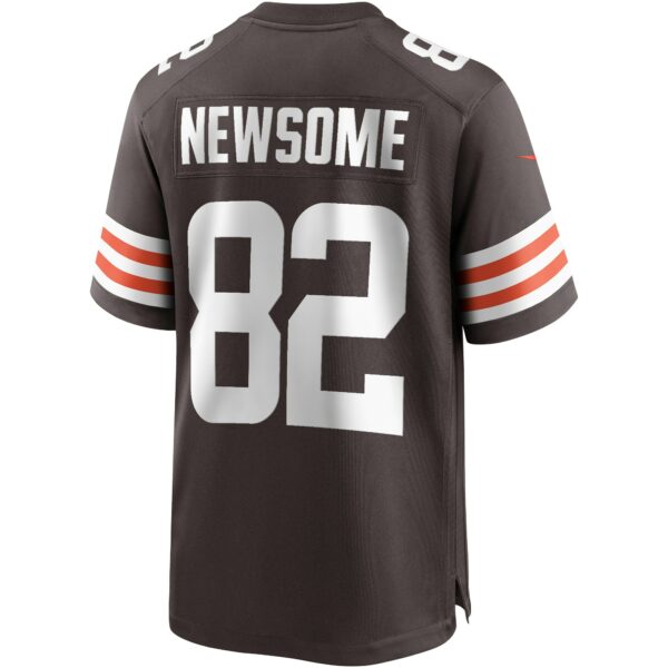 Men’s Cleveland Browns Ozzie Newsome Nike Brown Game Retired Player Jersey