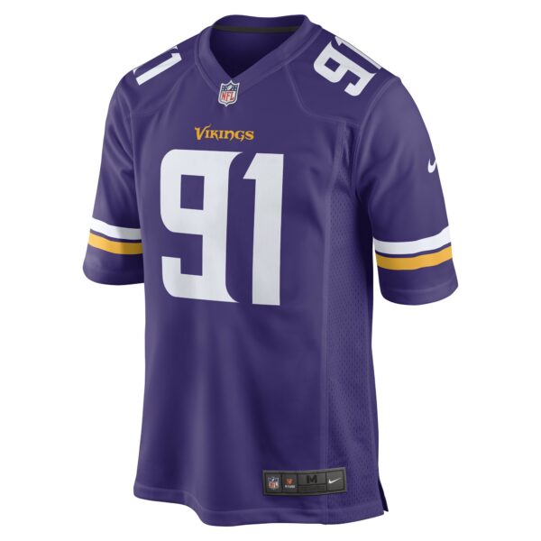 Men’s Minnesota Vikings Patrick Jones II Nike Purple Team Game Player Jersey