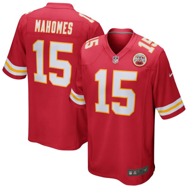 Men’s Kansas City Chiefs Patrick Mahomes Nike Red Game Jersey