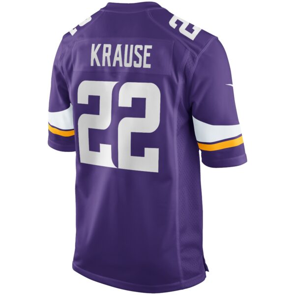 Men’s Minnesota Vikings Paul Krause Nike Purple Game Retired Player Jersey