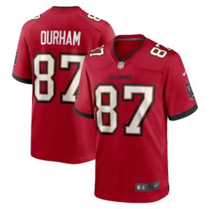 Men's Tampa Bay Buccaneers Payne Durham Nike Red Game Jersey