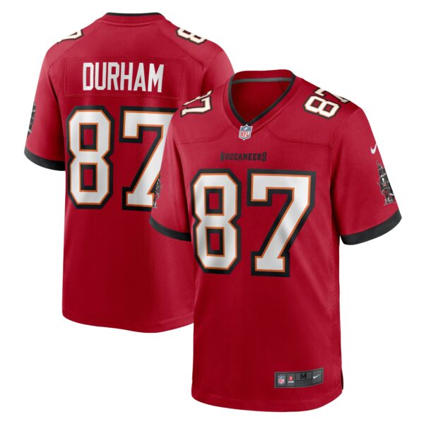 Men’s Tampa Bay Buccaneers Payne Durham Nike Red Game Jersey