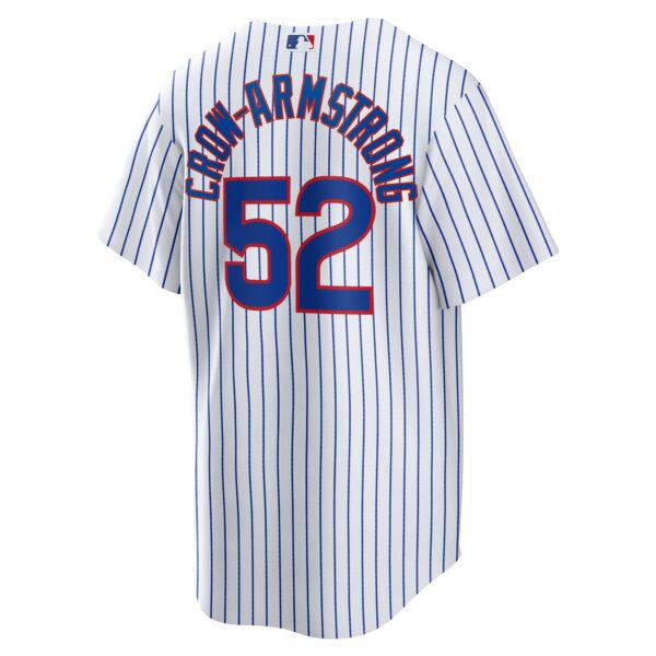 Men’s Chicago Cubs Pete Crow-Armstrong Nike White Home Replica Player Jersey