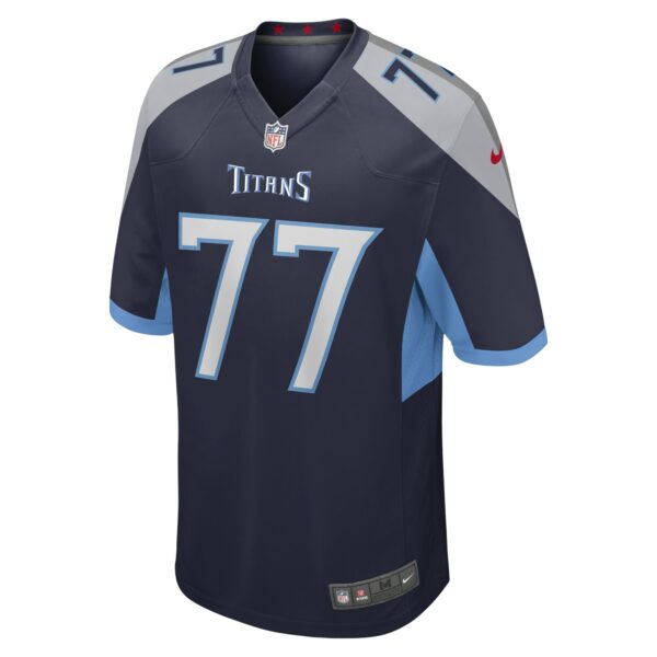 Men’s Tennessee Titans Peter Skoronski Nike Navy 2023 NFL Draft First Round Pick Game Jersey