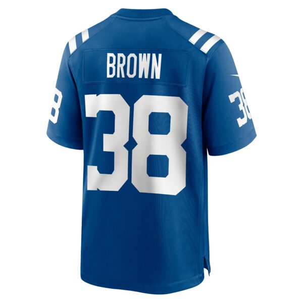 Men’s Indianapolis Colts Pharaoh Brown Nike Royal Game Player Jersey