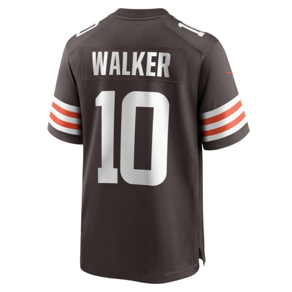 Men’s Cleveland Browns Phillip Walker Nike Brown Team Game Jersey