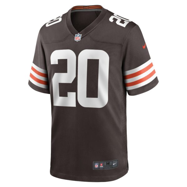 Men’s Cleveland Browns Pierre Strong Jr. Nike Brown Team Game Jersey