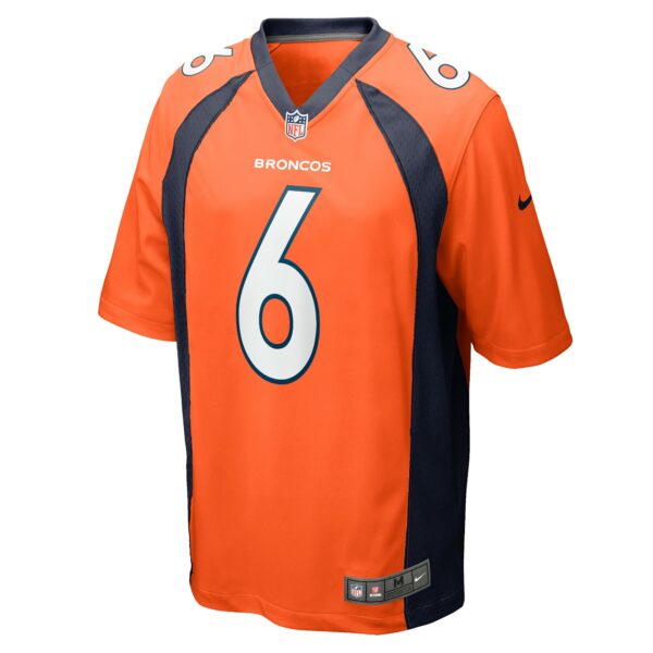 Men’s Denver Broncos P.J. Locke Nike Orange Game Player Jersey