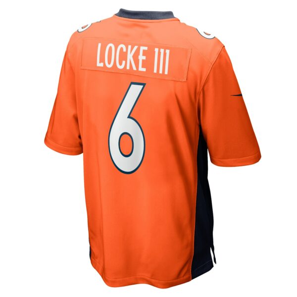 Men’s Denver Broncos P.J. Locke Nike Orange Game Player Jersey