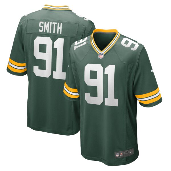 Men’s Green Bay Packers Preston Smith Nike Green Game Team Jersey