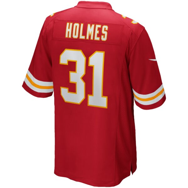 Men’s Kansas City Chiefs Priest Holmes Nike Red Game Retired Player Jersey