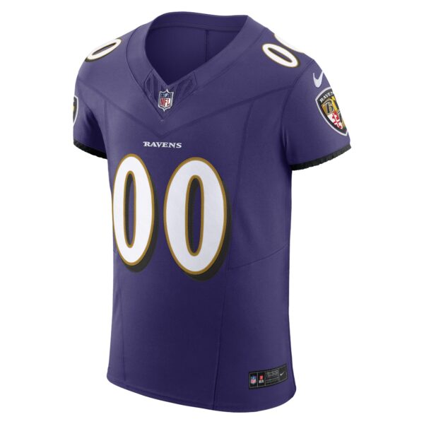 Men’s Baltimore Ravens Nike Purple Vapor F.U.S.E. Elite Custom Jersey