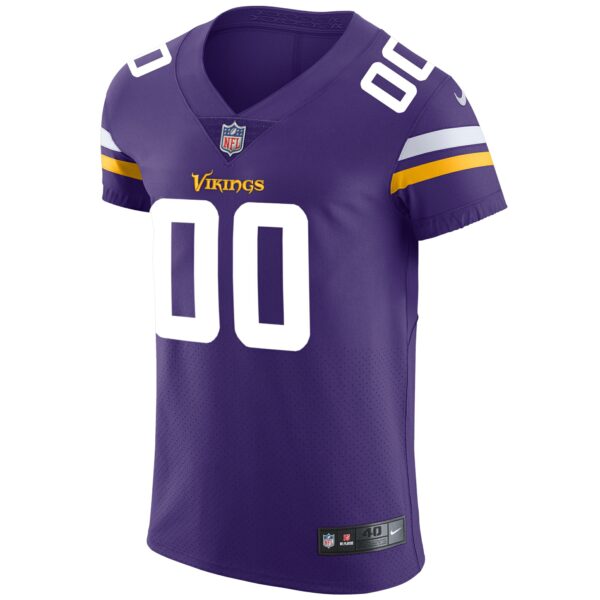 Men’s Minnesota Vikings Nike Purple Vapor Untouchable Custom Elite Jersey