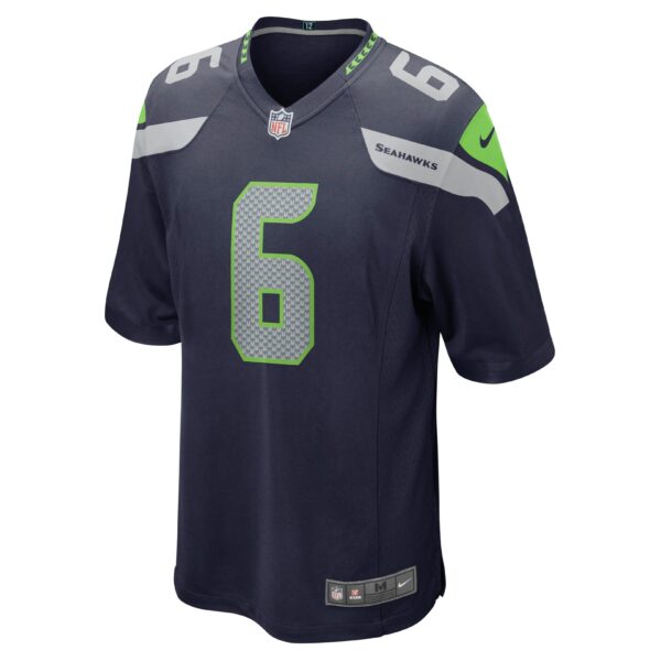 Men’s Seattle Seahawks Quandre Diggs Nike College Navy Game Jersey