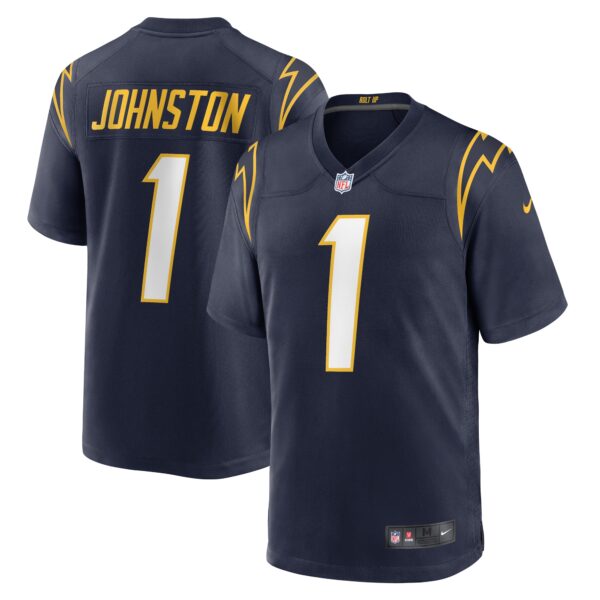 Men’s Los Angeles Chargers Quentin Johnston Nike Navy Alternate Game Jersey