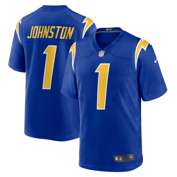 Men’s Los Angeles Chargers Quentin Johnston Nike Royal Alternate Game Jersey