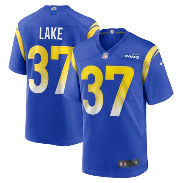 Men’s Los Angeles Rams Quentin Lake Nike Royal Game Player Jersey