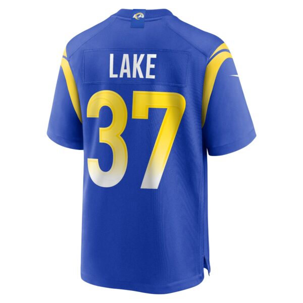 Men’s Los Angeles Rams Quentin Lake Nike Royal Game Player Jersey