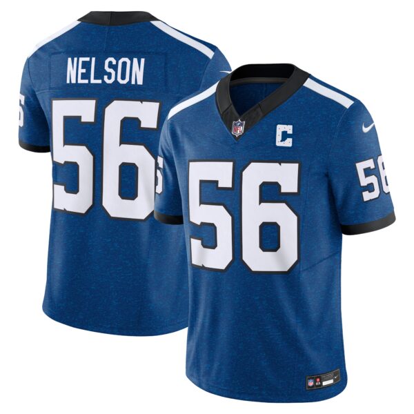 Men’s Indianapolis Colts Quenton Nelson Nike Blue Vapor F.U.S.E. Limited Jersey