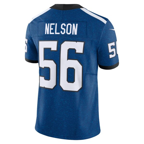 Men’s Indianapolis Colts Quenton Nelson Nike Blue Vapor F.U.S.E. Limited Jersey