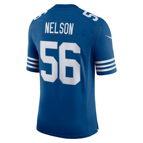 Men’s Indianapolis Colts Quenton Nelson Nike Royal Alternate Vapor Limited Jersey