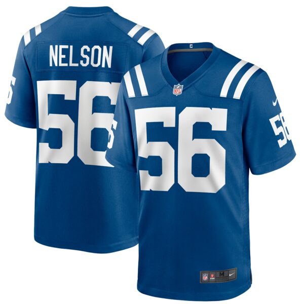 Men’s Indianapolis Colts Quenton Nelson Nike Royal Game Player Jersey