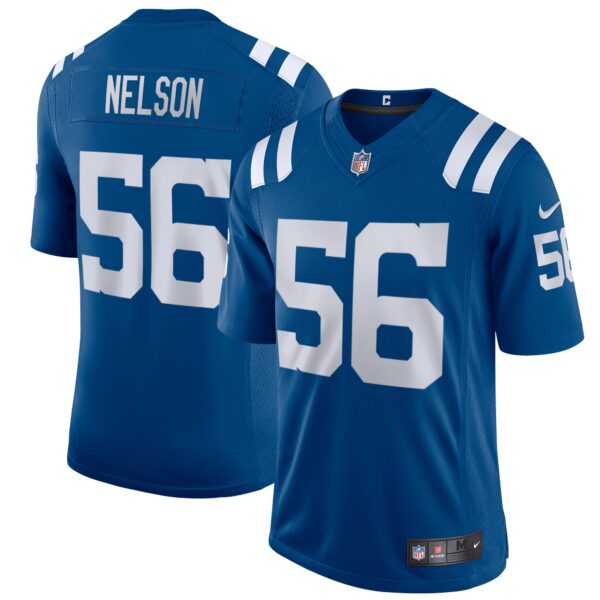 Men’s Indianapolis Colts Quenton Nelson Nike Royal Vapor Limited Jersey