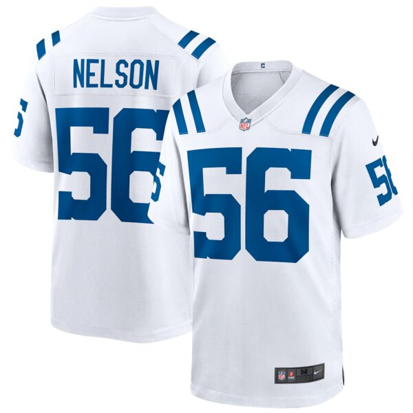 Men’s Indianapolis Colts Quenton Nelson Nike White Game Player Jersey