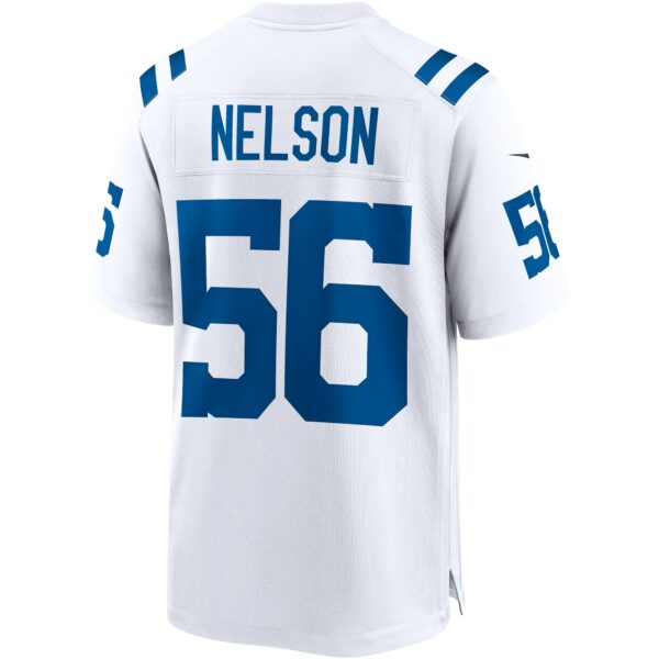 Men’s Indianapolis Colts Quenton Nelson Nike White Game Player Jersey