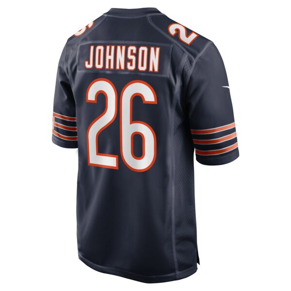 Men’s Chicago Bears Quindell Johnson Nike Navy Team Game Jersey