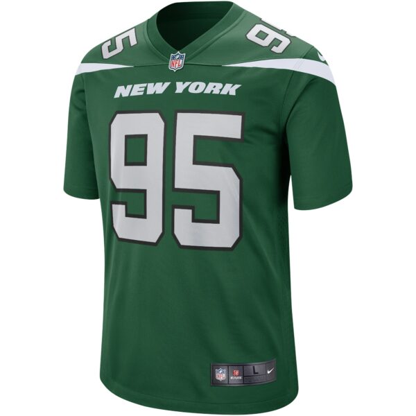 Men’s New York Jets Quinnen Williams Nike Gotham Green Game Jersey