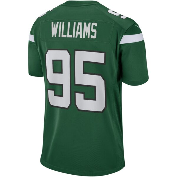 Men’s New York Jets Quinnen Williams Nike Gotham Green Game Jersey