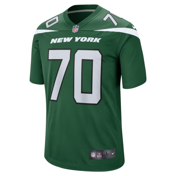 Men’s New York Jets Quinton Jefferson Nike Gotham Green Team Game Jersey