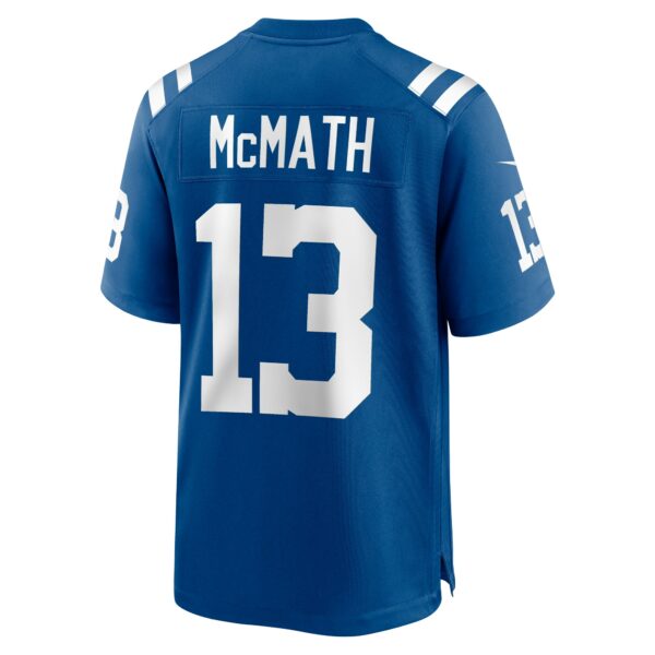 Men’s Indianapolis Colts Racey McMath Nike Royal Team Game Jersey