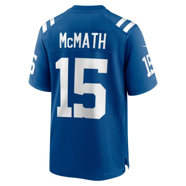 Men’s Indianapolis Colts Racey McMath Nike Royal Team Game Jersey