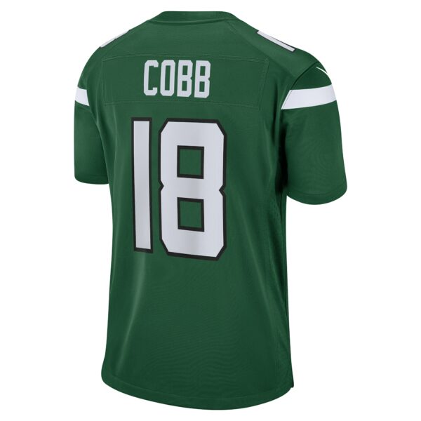 Men’s New York Jets Randall Cobb Nike Gotham Green Game Jersey