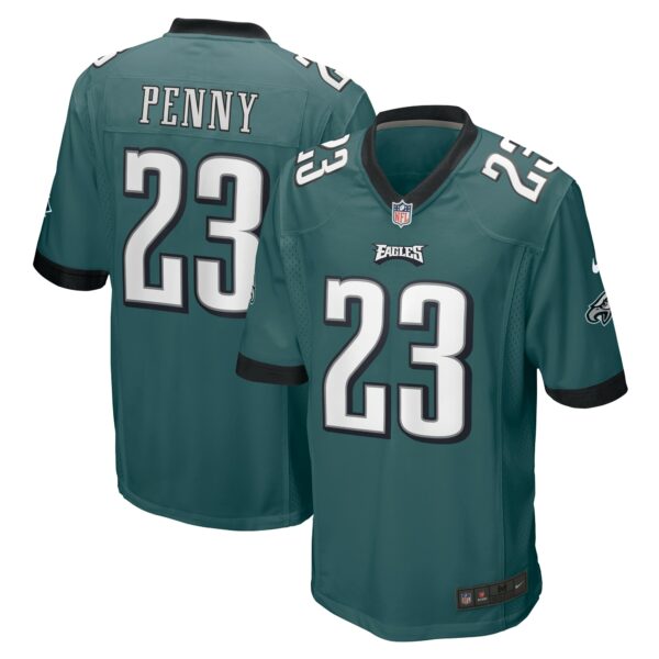 Men’s Philadelphia Eagles Rashaad Penny Nike Green Game Jersey