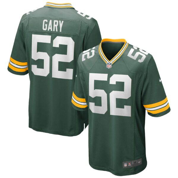 Men’s Green Bay Packers Rashan Gary Nike Green Game Jersey