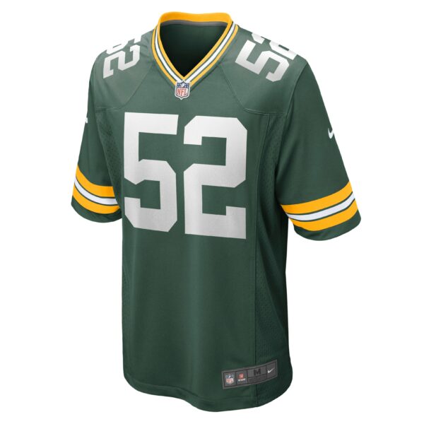 Men’s Green Bay Packers Rashan Gary Nike Green Game Jersey